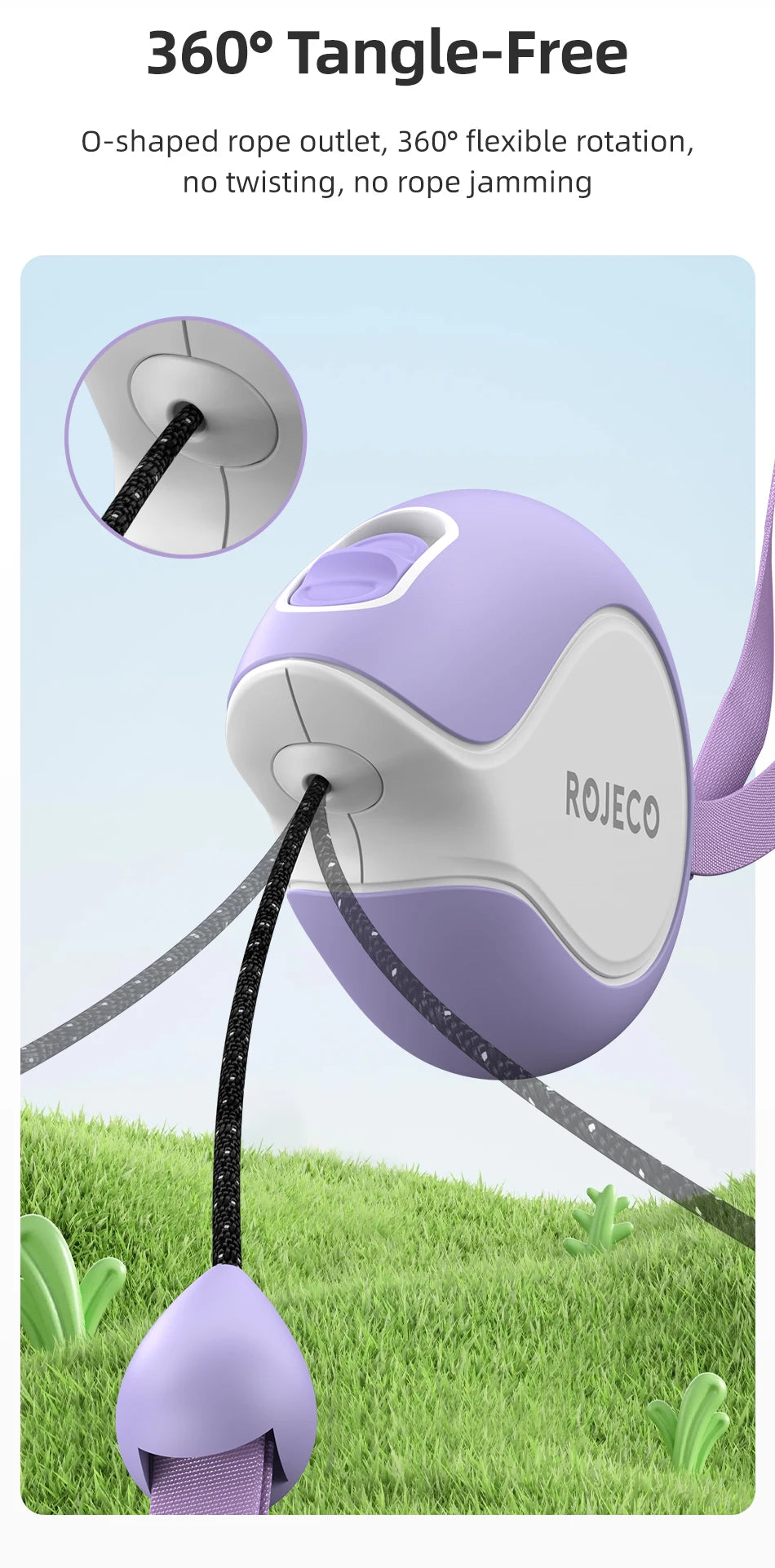 CowLost | dog-diapers-rojeco-3m-mini-automatic-retractable-dog-leash |15