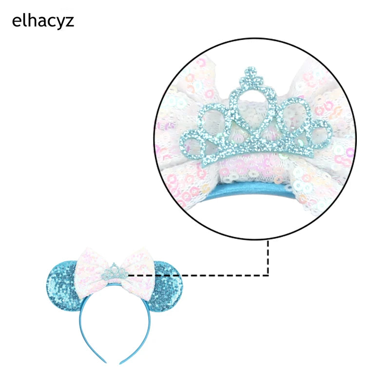 CowLost | disney-mickey-glitter-crown-hairband-for-girls |3
