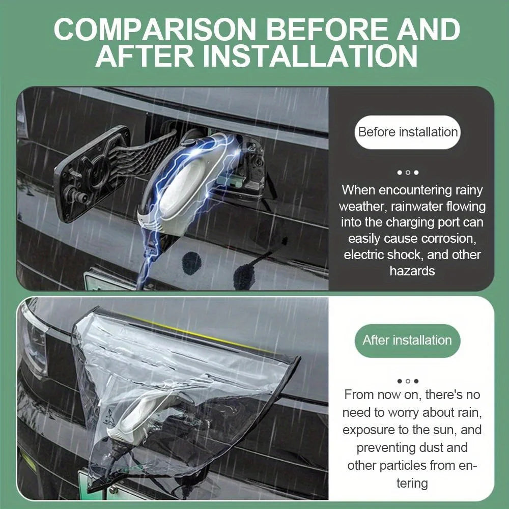 CowLost | vehicle-parts-accessories-ev-charger-port-cover-waterproof-outdoor-protection |8