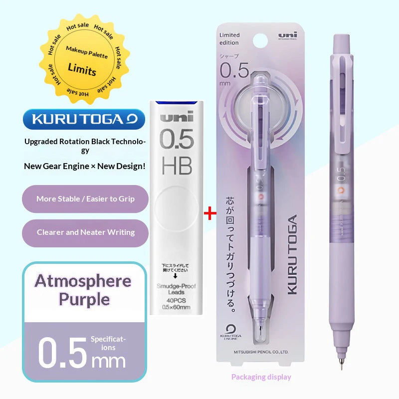 CowLost | product_id-uni-kurutoga-m5-ks-0-5mm-mechanical-pencil-with-auto-rotating-lead-for-stable-writing-and-study |16