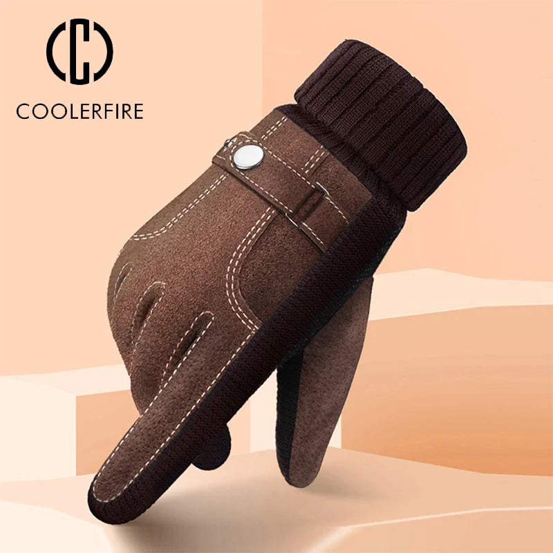 CowLost | winter-men-gloves-genuine-leather-touch-screen-warm |1