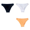 CowLost | product_id-3pcs-womens-soft-cotton-low-rise-high-cut-briefs-underwear |25