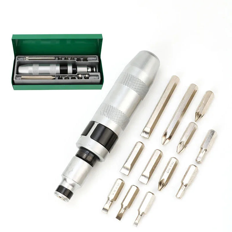 CowLost | 7-13-piece-impact-screwdriver-set-shockproof-screwdriver-chisel-bits-multifunctional-screw-extractor-remover-repair-tools |7