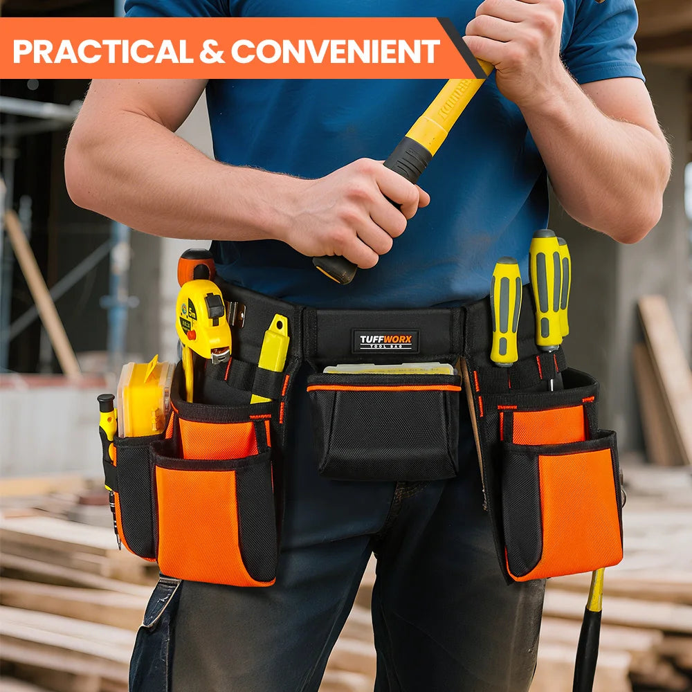 CowLost | product_id-adjustable-tool-belt-for-men-nail-holster-utility-waist-holder-for-contractors-and-mechanics |2