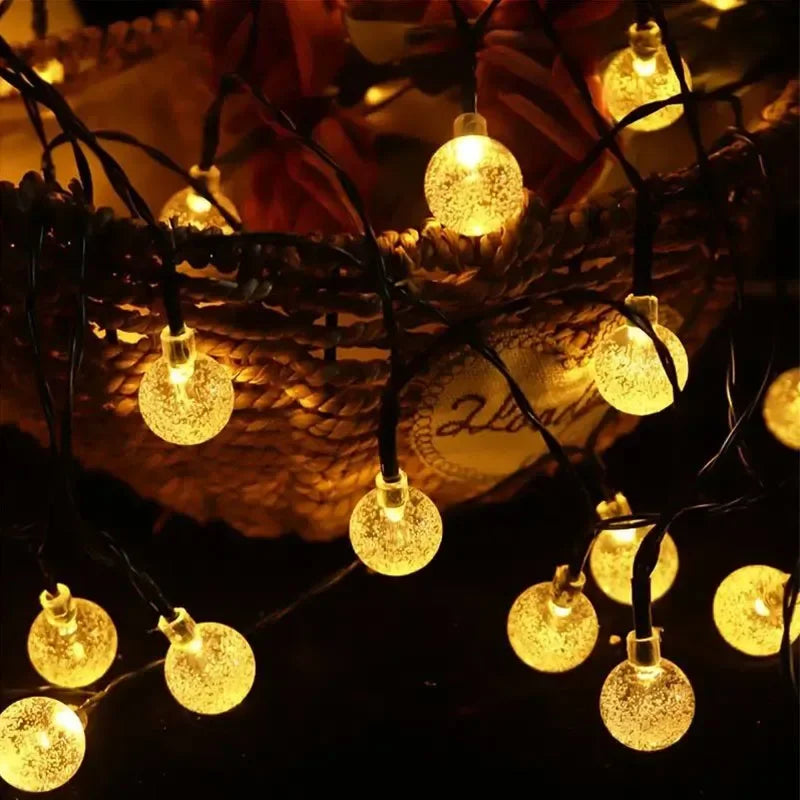 CowLost | led-light-bulbs-product_id-solar-100-led-crystal-globe-string-lights-ip65-waterproof-8-modes-for-outdoor-garden-patio-party |3