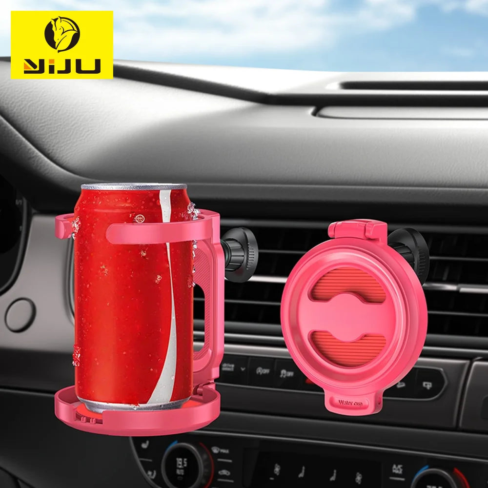 CowLost | cup-racks-product_id-yiju-foldable-car-air-vent-cup-holder-drink-bottle-stand-organizer |1