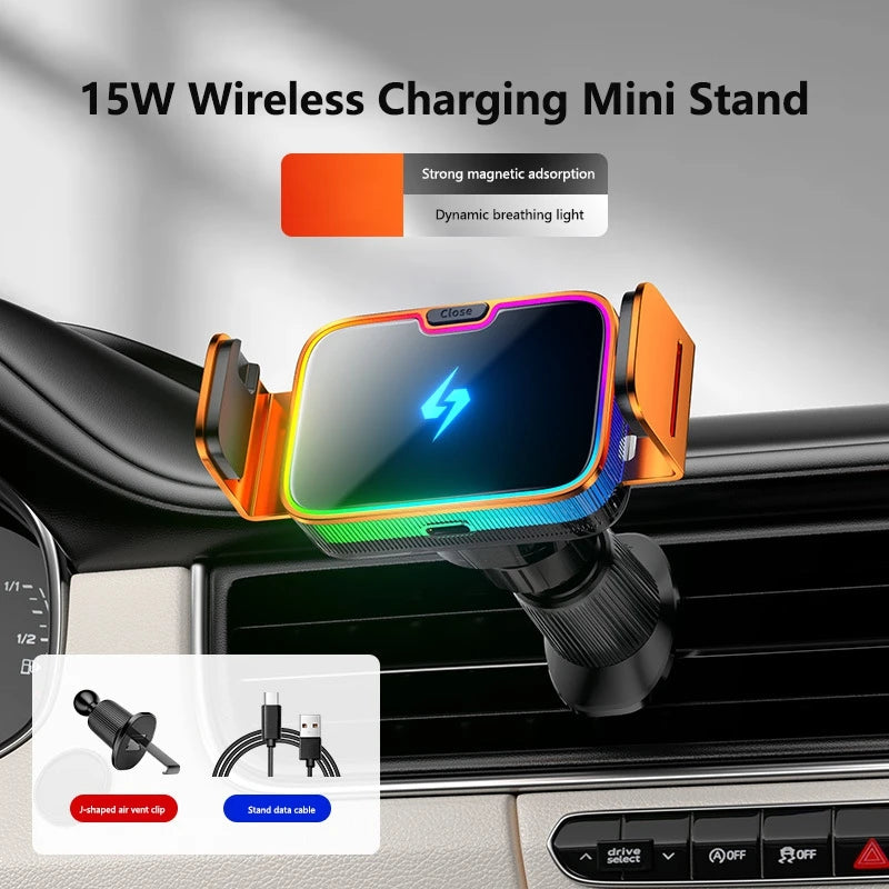 CowLost | product_id-15w-magnetic-wireless-car-charger-holder-with-strong-suction-cup-and-rgb-light-for-vent |18