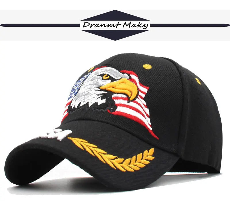 CowLost | mens-animal-baseball-cap-patriotic-bald-eagle-and-american-flag-snapback-caps |18