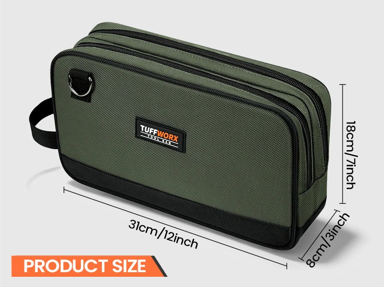 CowLost | product_id-dual-compartment-tool-bag-gray-black |8