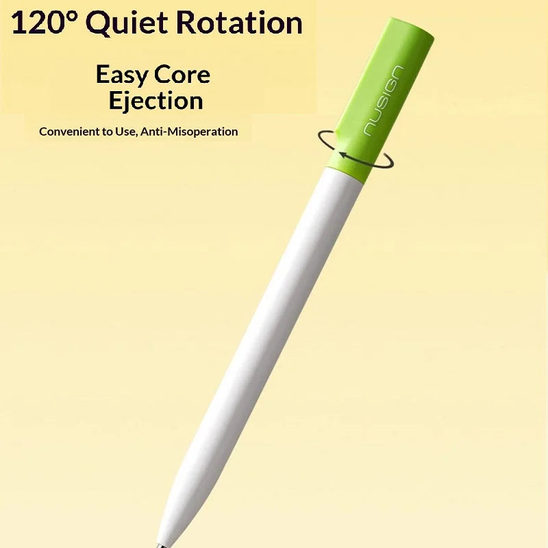 CowLost | product_id-deli-nusign-0-5mm-rotating-gel-pen-silent-smudge-proof-ink-minimalist-professional-writing-pen-for-exams-and-notes |6