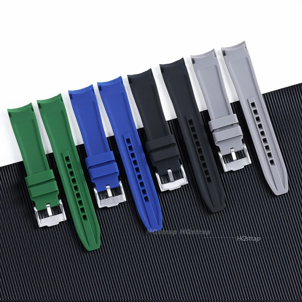 CowLost | watch-bands-product_id-silicone-watch-strap-for-swatch-omega-moonswatch-with-stainless-steel-buckle-20mm-22mm-waterproof-unisex |4