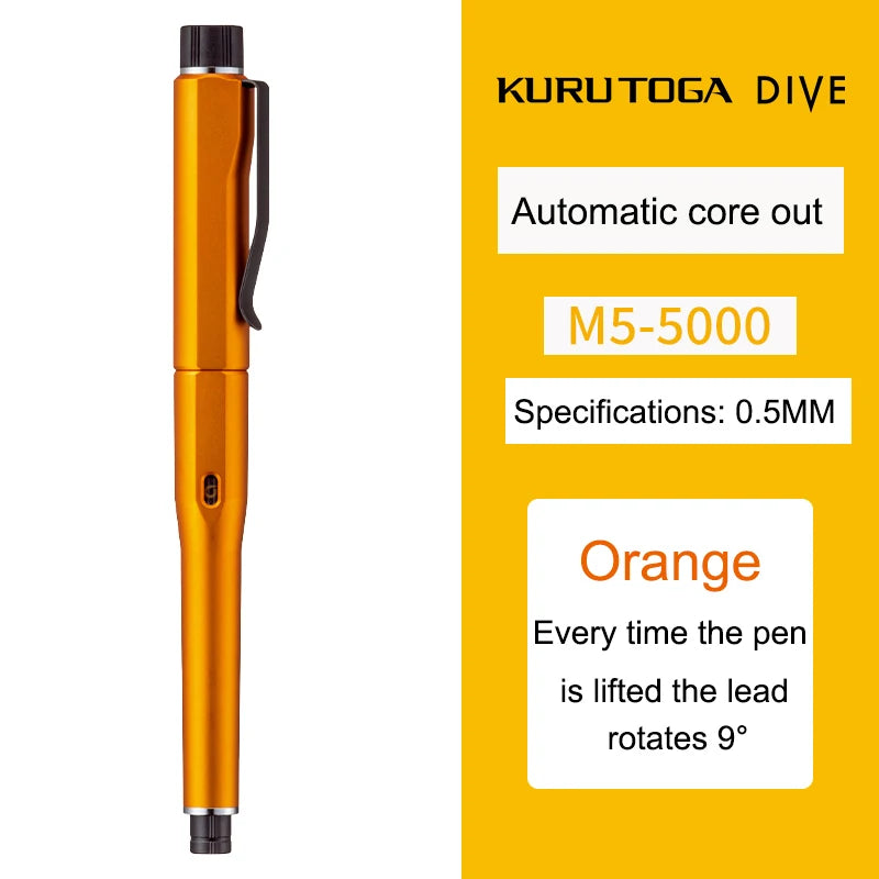 CowLost | product_id-uni-m5-5000-kurutoga-dive-0-5mm-hb-self-rotating-mechanical-pencil-black |29