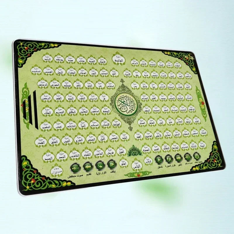 Portable Arabic Kids Educational Learning Pad, Interactive Preschool Multilingual Toy