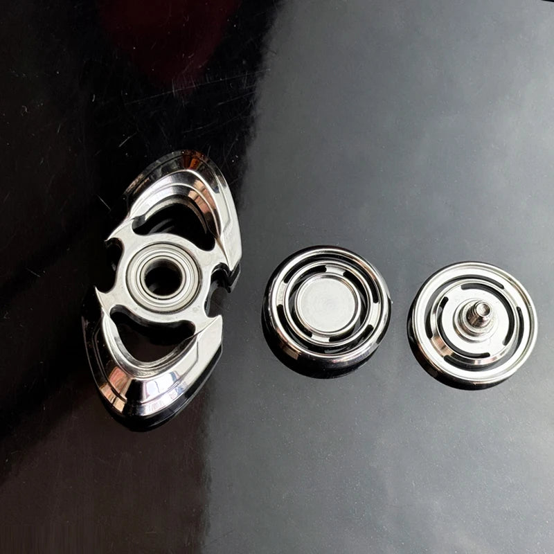 CowLost | product_id-two-leaf-stainless-steel-fidget-spinner-portable-adhd-focus-toy-gift |4