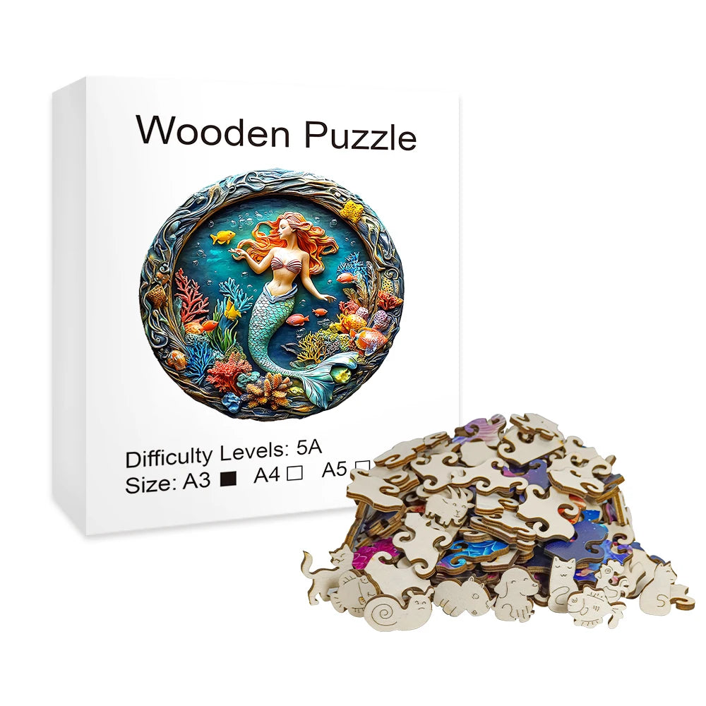 CowLost | product_id-mermaid-wooden-3d-puzzle-in-elegant-gift-box-family-game-decorative-art-piece |1