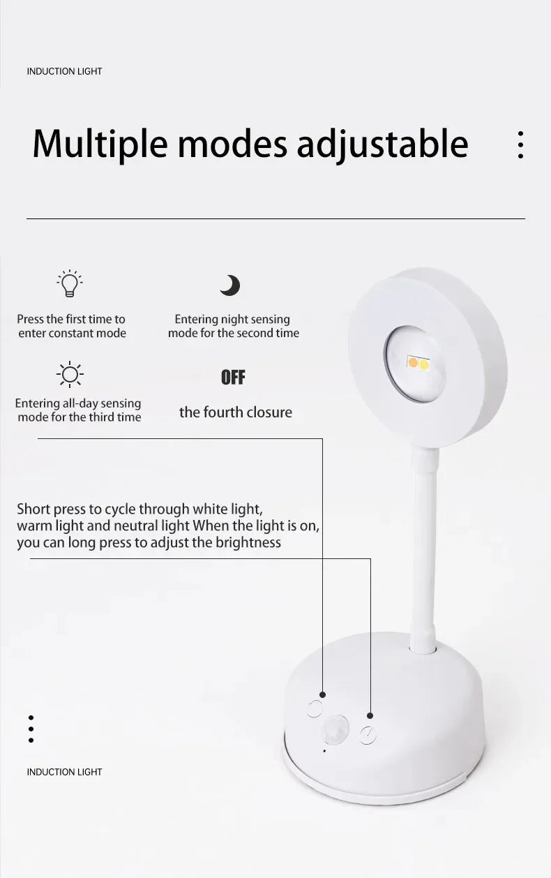 CowLost | product_id-usb-rechargeable-wireless-human-sensing-dimmable-led-wall-spotlight-for-paintings-with-3-color-modes |12