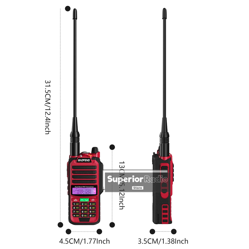 CowLost | mobile-phone-cases-baofeng-uv-68-pro-max-v2-walkie-talkie-ip67-waterproof-usb-c-charger-long-range-fm-radio-128-channels |17