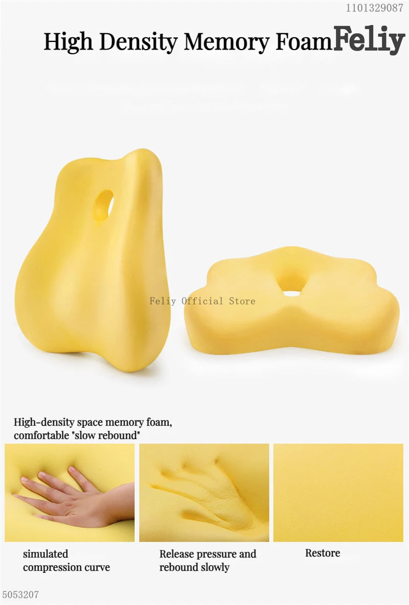 CowLost | memory-foam-office-chair-cushion-car-seat-support |17