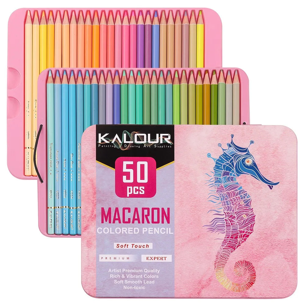 CowLost | art-pencils-product_id-kalour-oil-colored-pencils-set-50-300-pcs-professional-drawing-art-supplies |45