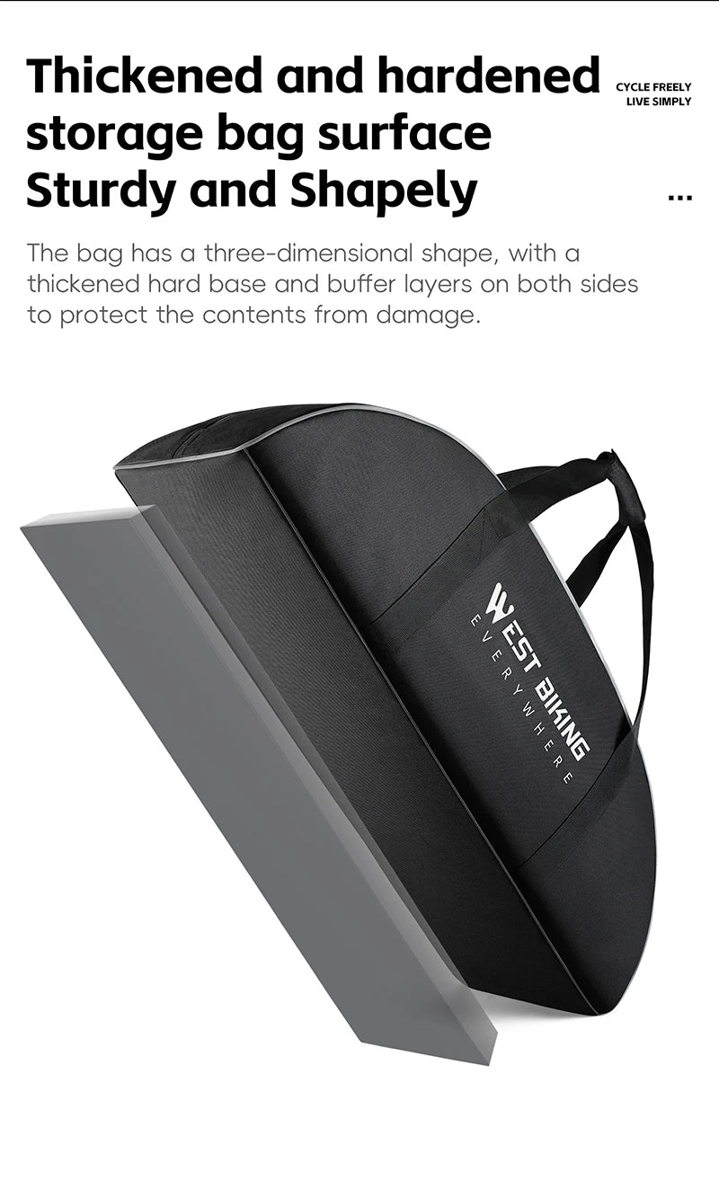 CowLost | uncategorized-west-biking-portable-bicycle-trainer-storage-bag-waterproof |14