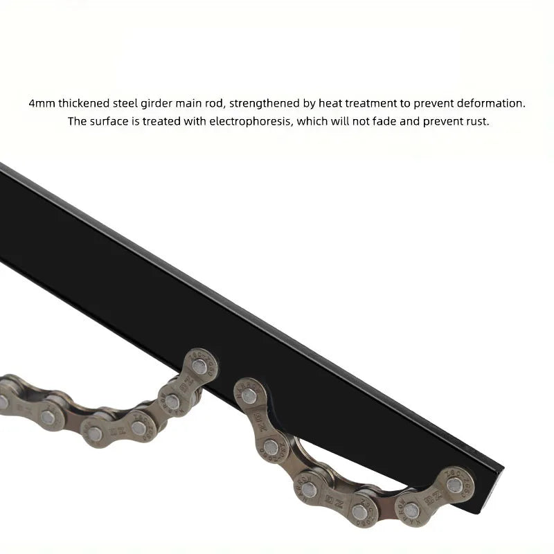 CowLost | bicycle-cassette-flywheel-wrench-steel-bike-repair-tool-chain-whip-flywheel-removal-tools-electroplated-anti-rust-heat-treated |3