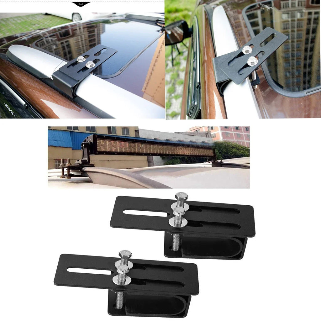 CowLost | suv-car-roof-rack-light-bracket-crossbar-luggage-rack-mounting-holder-for-car-led-light-bar-work-light-car-accessories |1