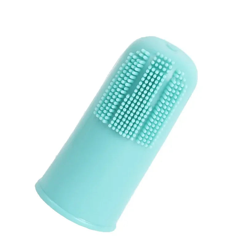 1/3 Pcs Soft Pet Finger Dog Toothbrush