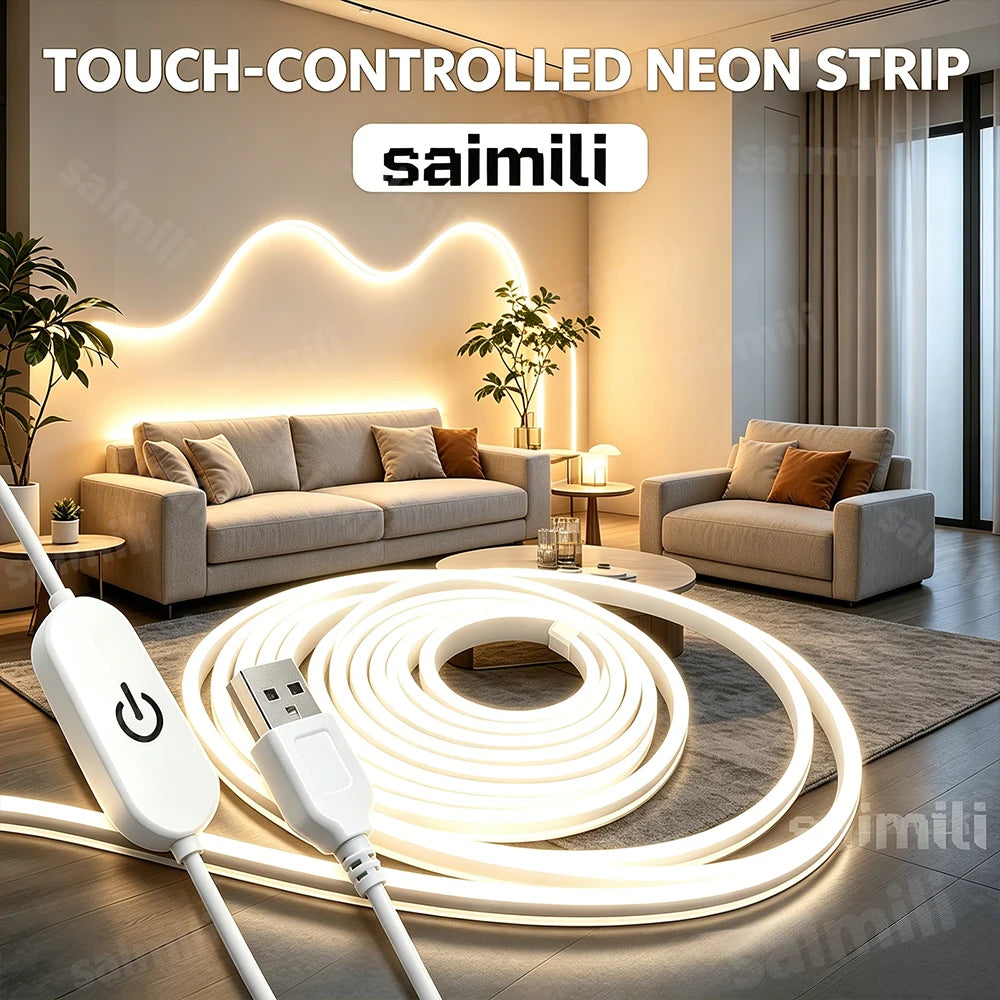 CowLost | light-ropes-strings-product_id-usb-waterproof-flexible-neon-lamp-touch-sensor-dimmable-led-strip-light-for-bedroom-decor |1