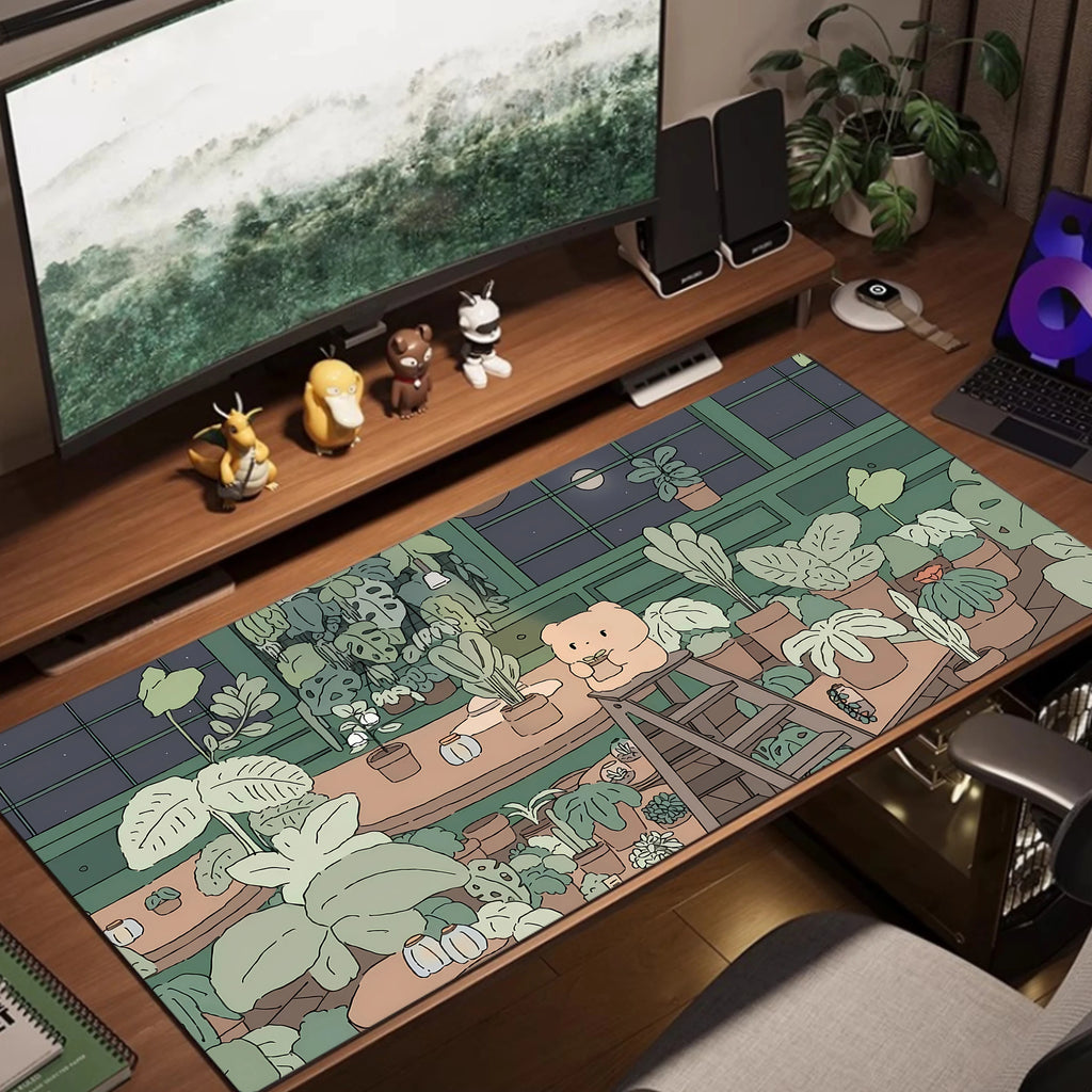 CowLost | uncategorized-grass-cat-gaming-mousepad-xxl-900x400mm |13