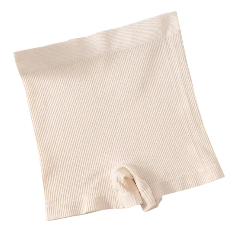 CowLost | product_id-women-s-seamless-ribbed-mid-rise-boyshort-sports-underwear-breathable-panties |3