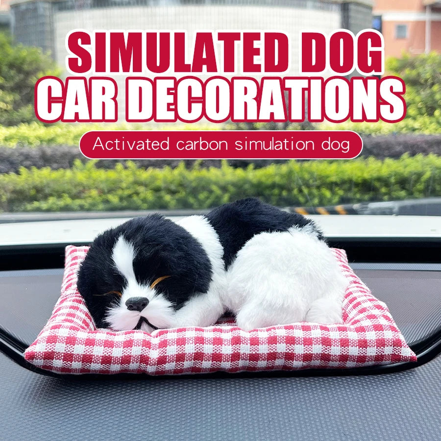 CowLost | product_id-fluffy-dog-plush-puppy-ornament-for-car-and-home-decoration |1