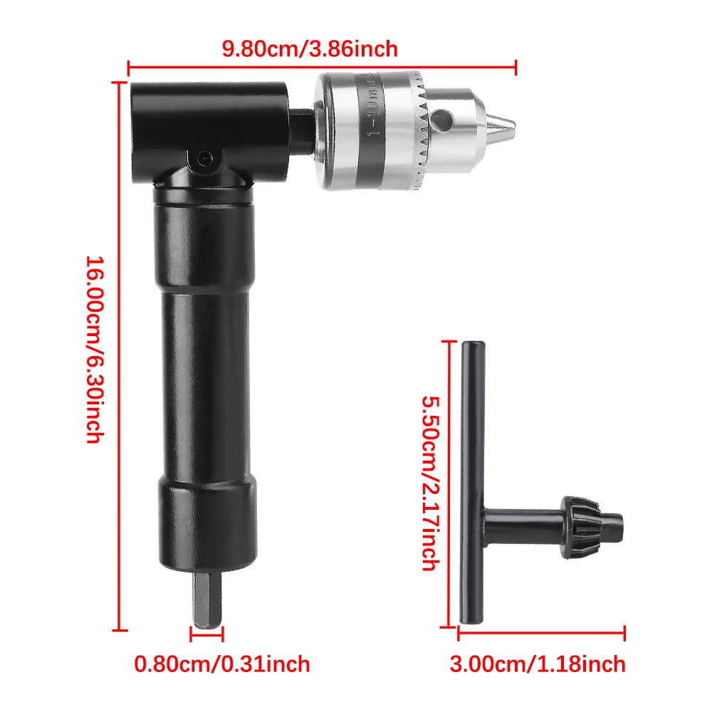 CowLost | product_id-right-angle-90-aluminum-alloy-drill-chuck-adapter-for-narrow-spaces |3