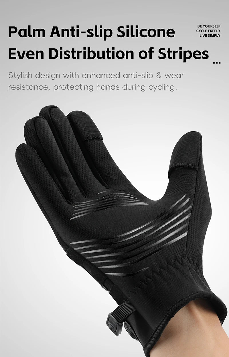 CowLost | west-biking-self-locking-bike-gloves-winter-fleece-thermal-cycling-gloves-with-rotating-buckle-waterproof-mtb-motorcycle-gloves |19
