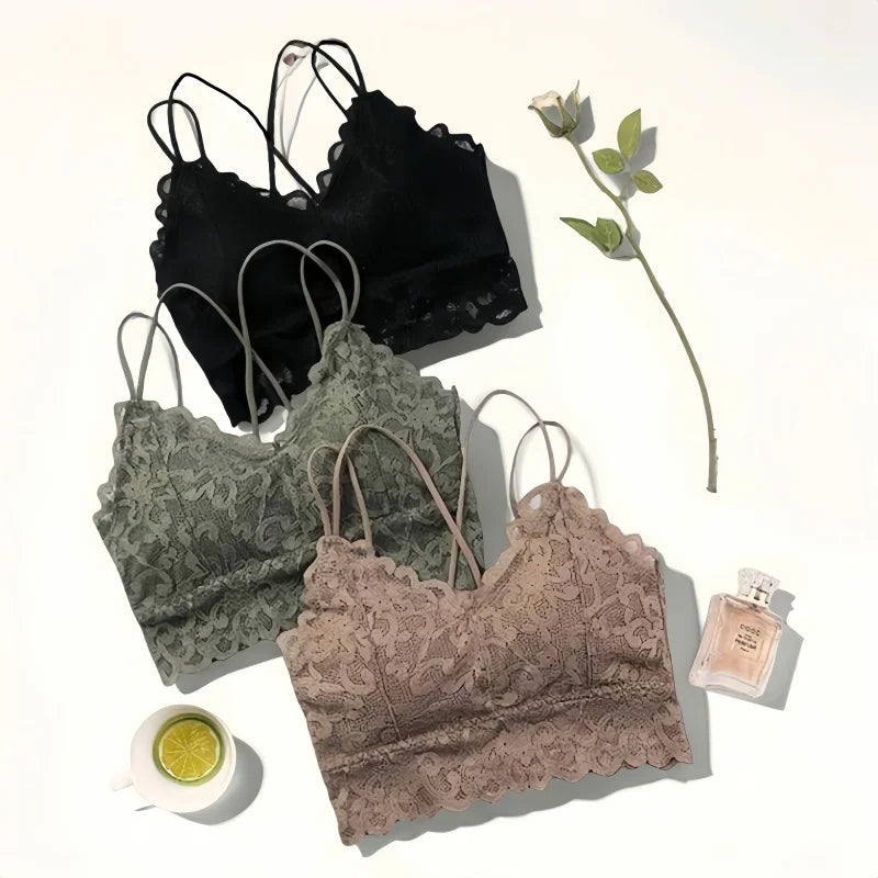 CowLost | product_id-women-s-lace-wireless-push-up-seamless-bra-solid-color |1