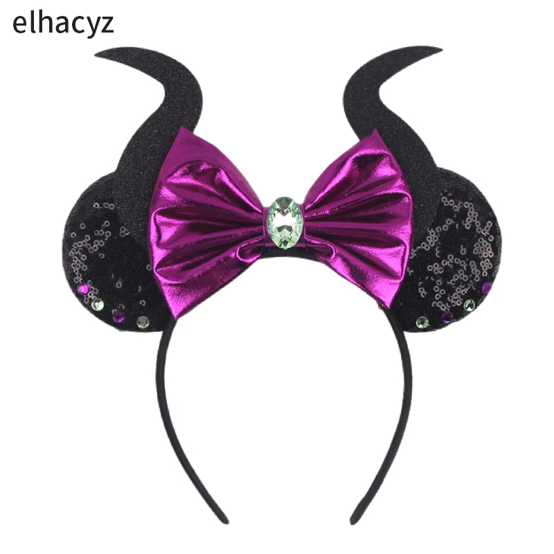 CowLost | disney-maleficent-headbands-kids-cosplay-horns-of-witch |22
