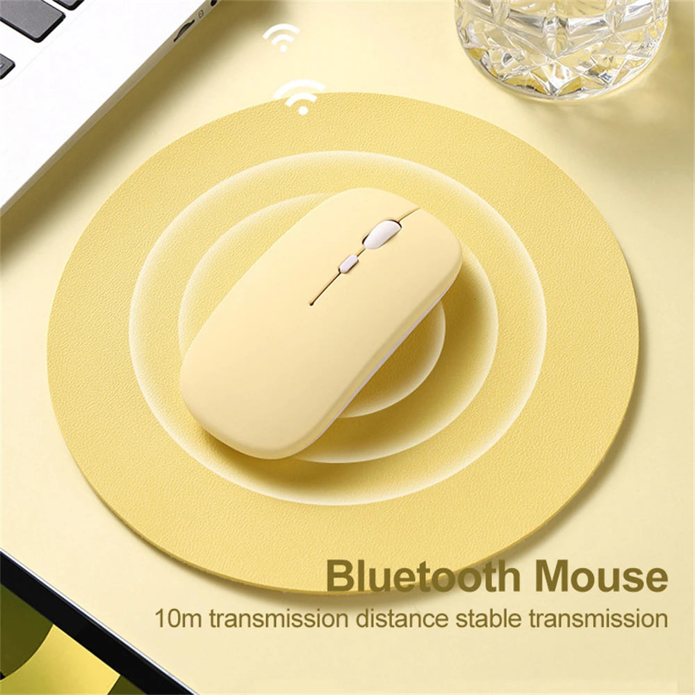 CowLost | wireless-bluetooth-mouse-portable-magic-silent-ergonomic-mice-for-laptop-ipad-tablet-notebook-mobile-phone |3