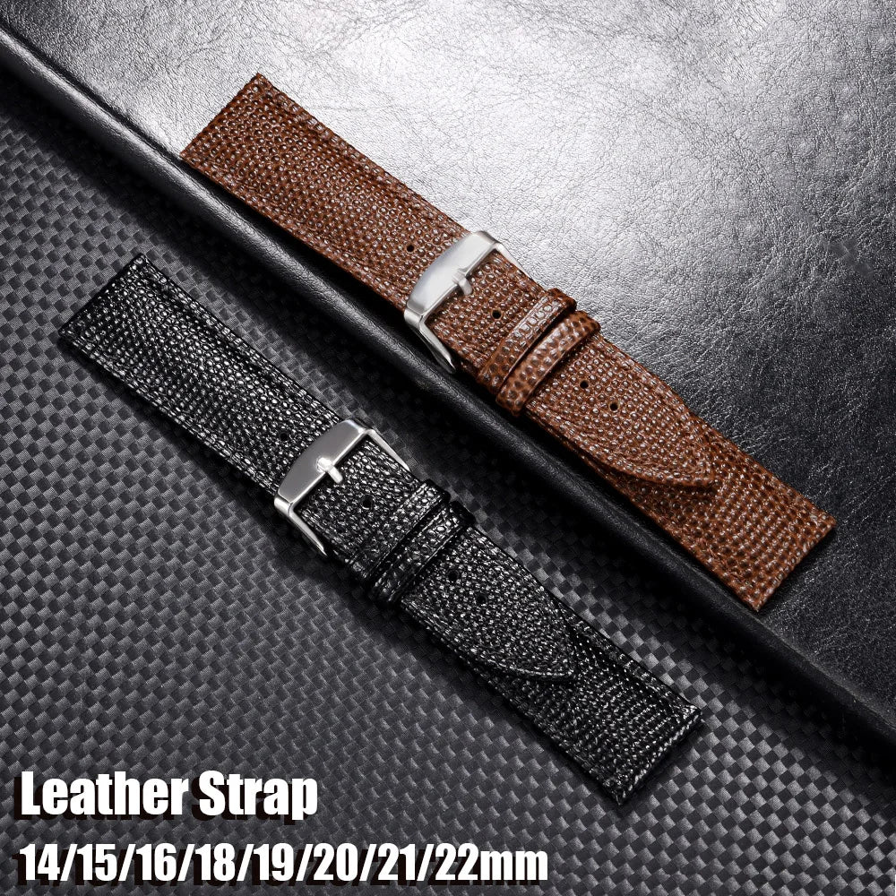 CowLost | product_id-hqstrap-leather-lizard-texture-watchband-14-22mm-unisex-pin-buckle-for-seiko |1
