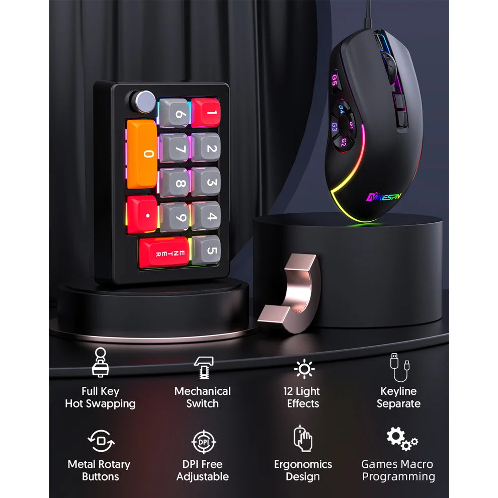 CowLost | product_id-jomaa-12-key-usb-mechanical-gaming-macro-keypad-with-rgb-backlit-and-knobs |6