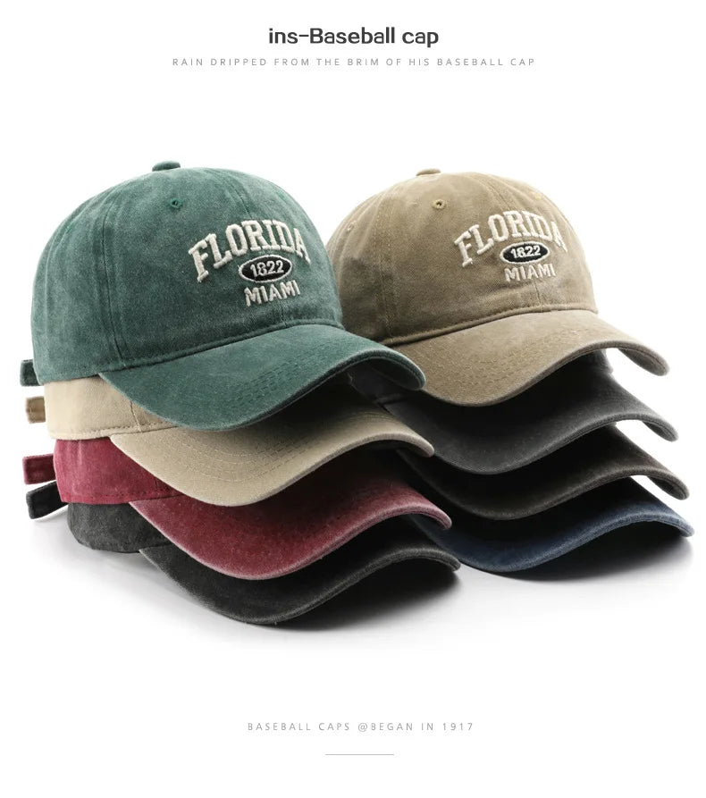 CowLost | vintage-washed-cowboy-baseball-cap |7