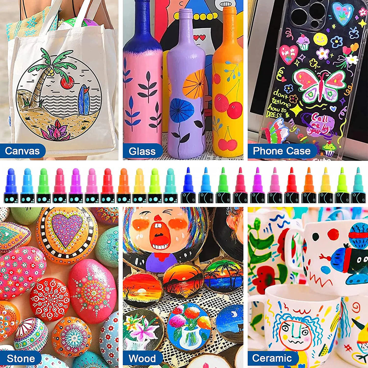 CowLost | markers-product_id-12-36-colors-dual-tip-acrylic-paint-markers-permanent-ink-art-pens-portable-coloring-set |2
