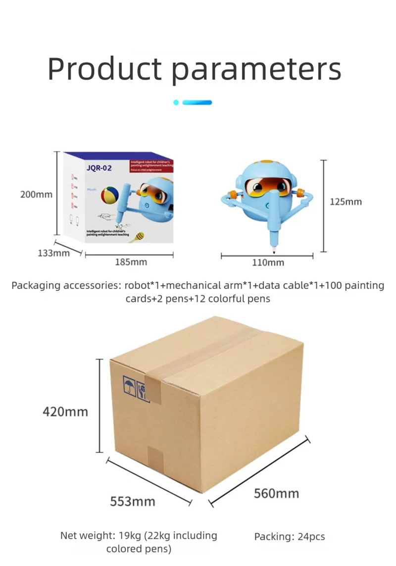 CowLost | baby-transport-accessories-educational-ai-drawing-robot-toy-for-toddlers |13