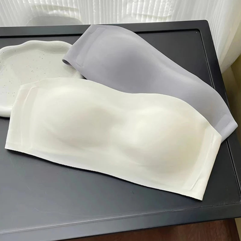 CowLost | seamless-strapless-invisible-bra-for-small-chest-breathable-light-thin-gathered-breasts-beautiful-back-womens-underwear |5