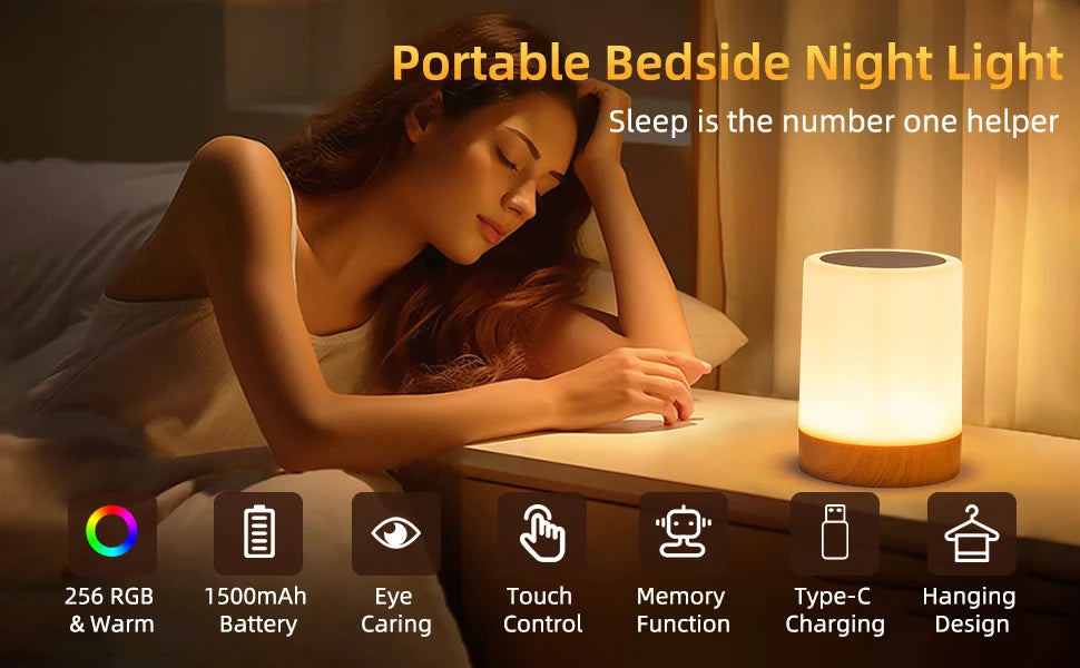 CowLost | product_id-touch-wake-up-night-light-with-sunrise-alarm-clock-warm-white-led-bedside-lamp-for-kids |17