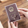CowLost | uncategorized-pvc-waterproof-passport-cover-case-for-travel-document-holder-1pcs |1