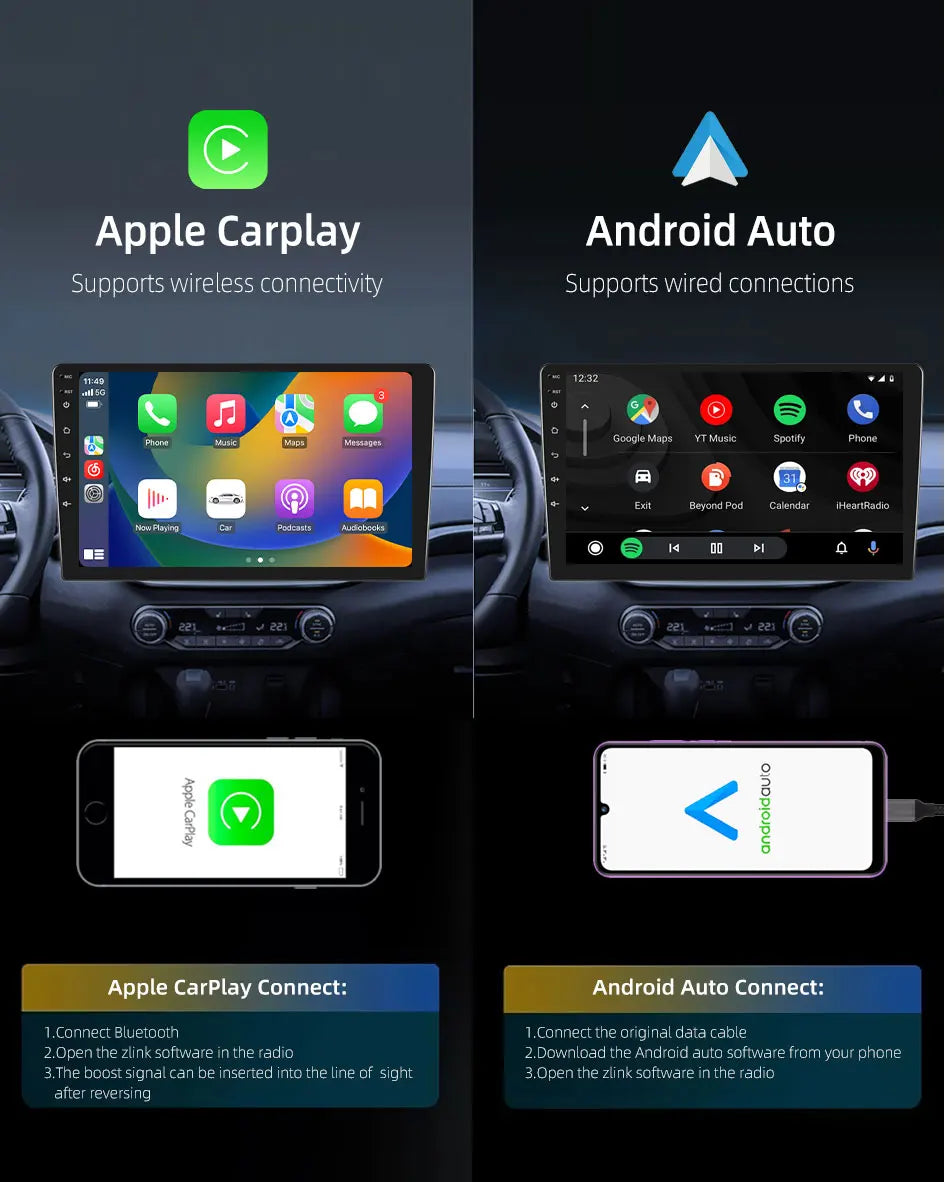 CowLost | 7-9-10-2-din-android14-auto-car-radio-multimedia |20