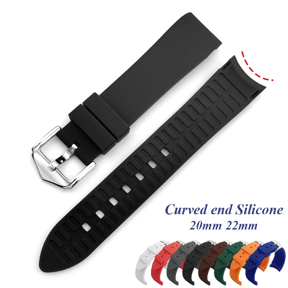 CowLost | product_id-waterproof-silicone-rubber-watch-strap-20mm-22mm-curved-end-for-seiko-rolex-universal |1