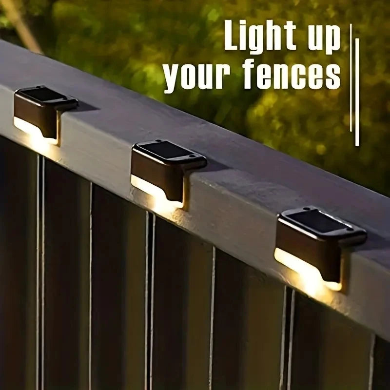 CowLost | product_id-4pcs-solar-waterproof-led-deck-step-fence-lights-for-outdoor-yard-garden |3