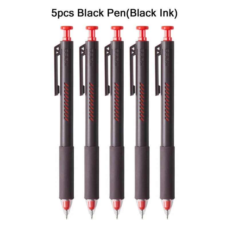 CowLost | product_id-kaco-on-zero-0-5mm-black-retractable-refillable-gel-pen-smooth-writing |33