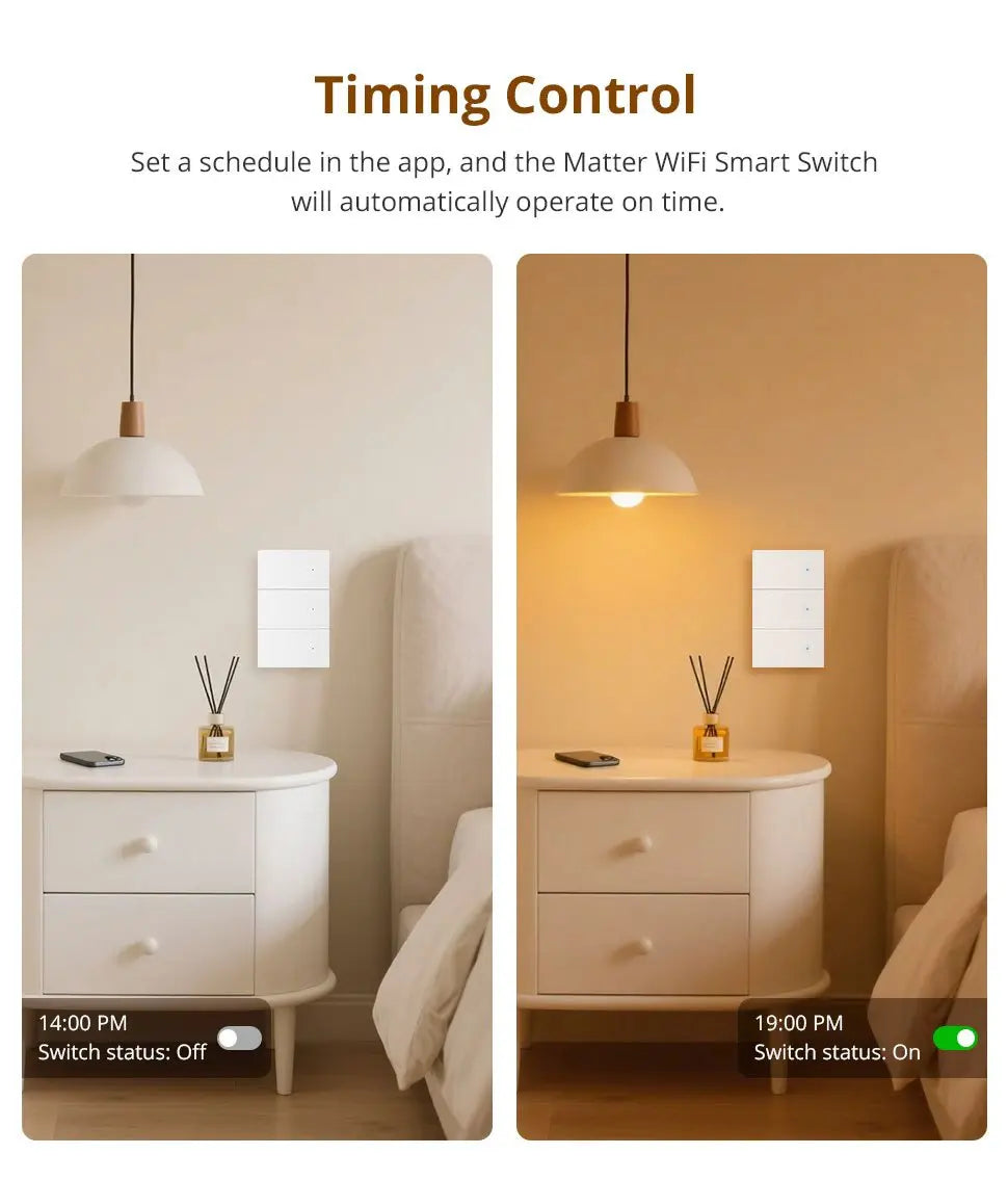 CowLost | zemismart-matter-wifi-smart-wall-light-switch-pc-material |15