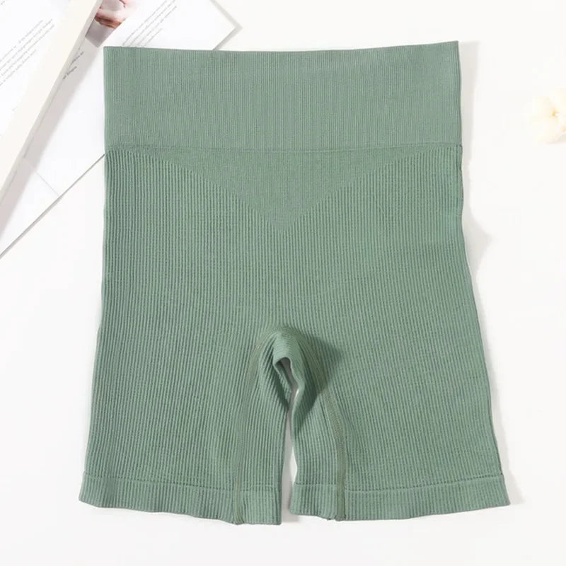 CowLost | product_id-seamless-high-waist-ribbed-hip-lift-safety-shorts-for-women |22